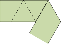 equilateral creases in a strip of paper