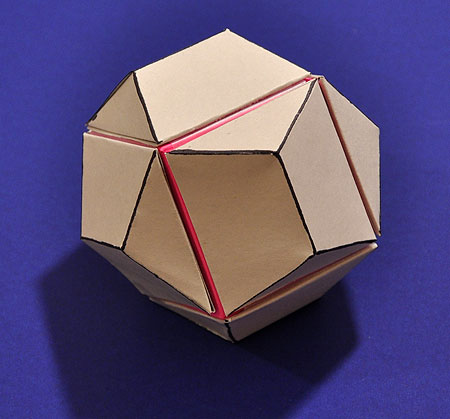 model of a dodecahedron