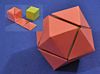 rhombic dodecahedron from two cubes