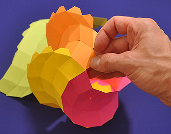 four colors will meet at the top