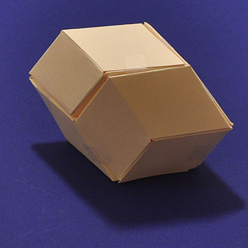 Dissecting a Rectangular Solid into an Acute Golden Rhombohedron